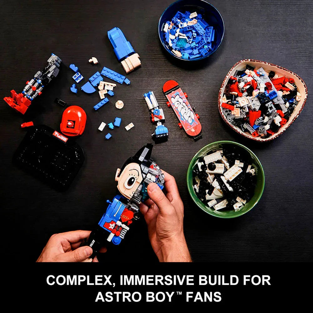 Astro Boy the Skateboar Astro Boy Construction Kit 1117pcs Nerdscape