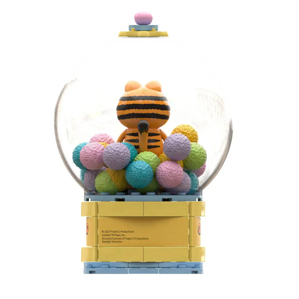 Garfield Gumball Machine Construction Kit 128pcs Nerdscape