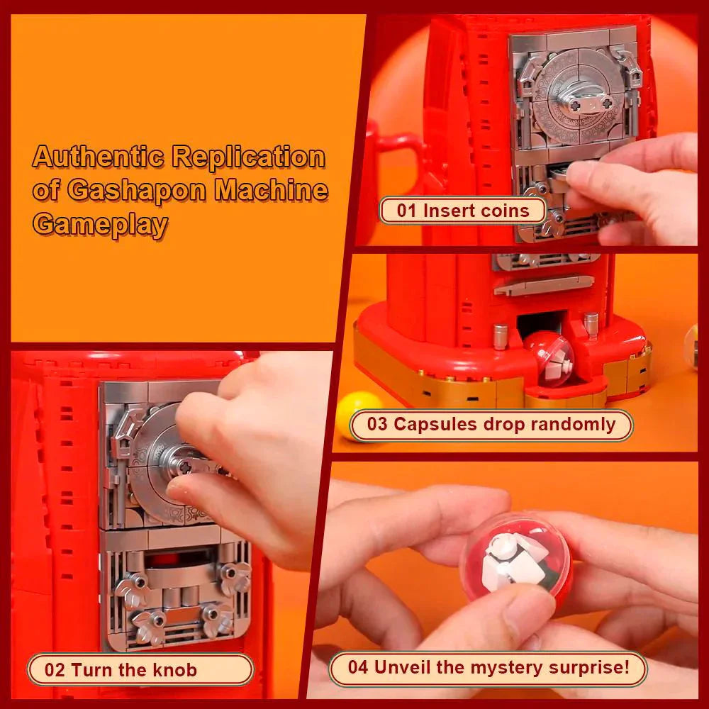 Gumball Machine Construction Kit 936pcs Nerdscape