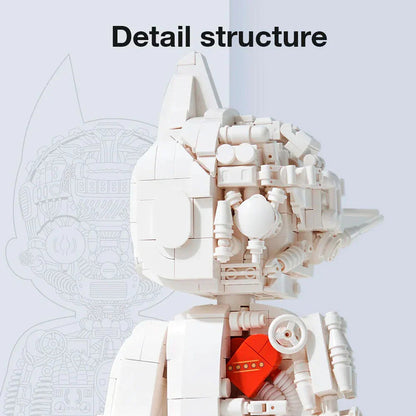 Astro Boy Artitst Perspective Machine Astro Boy Construction Kit 1250pcs Nerdscape