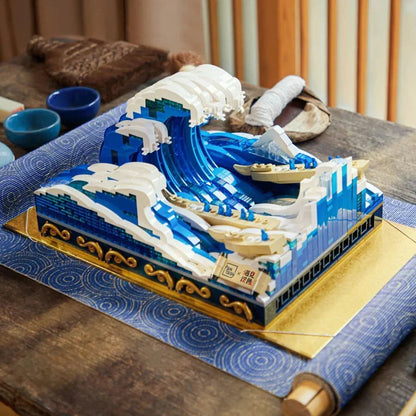 Kanagawa Surfing Construction Kit 1946pcs Nerdscape