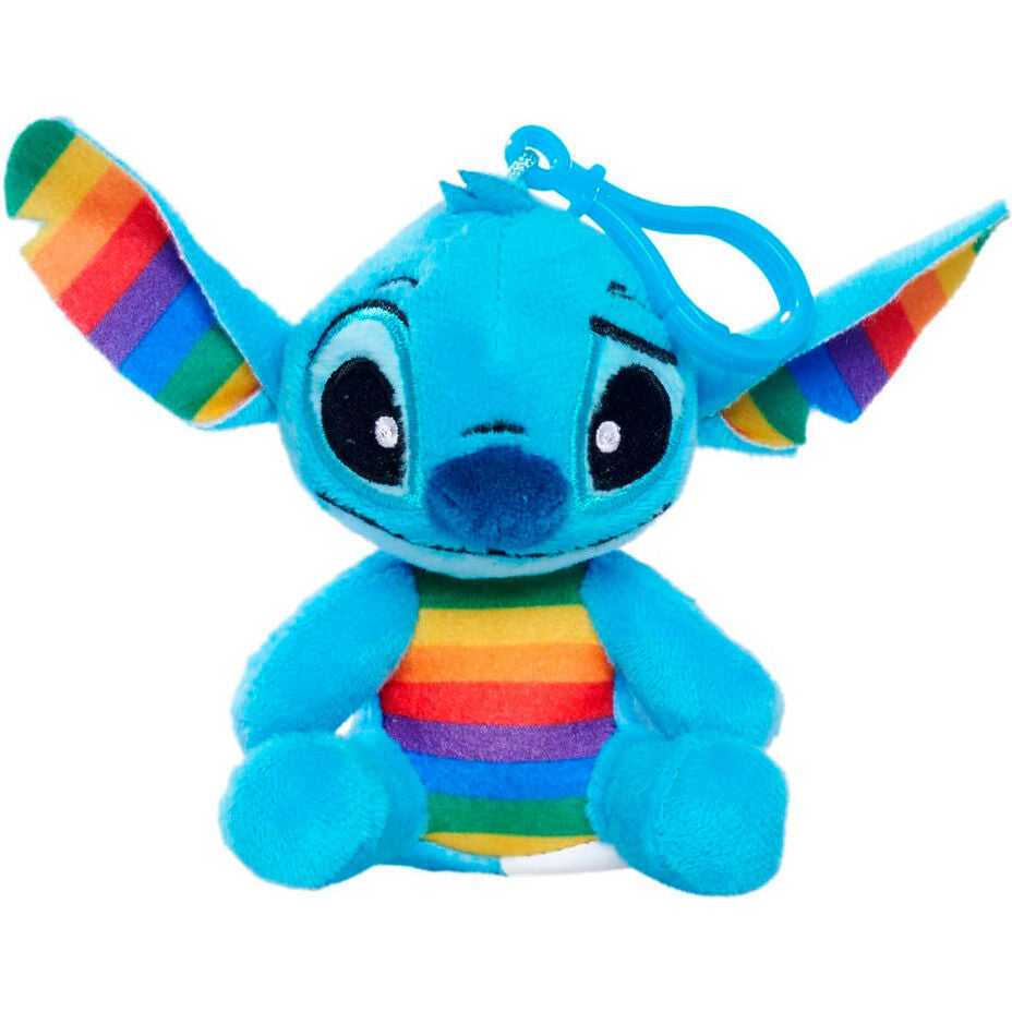 Disney Stitch Pride assorted plush keychain 10cm Nerdscape