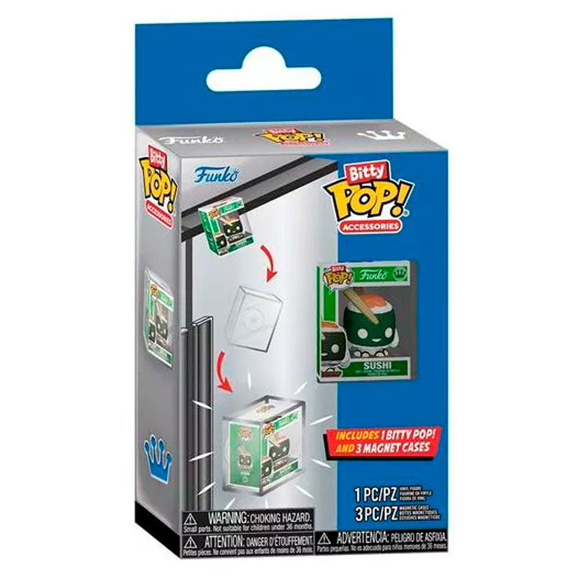 Funko Pop! Bitty POP + pk3 magnet cases - Figura da Collezione Vinyl Nerdscape