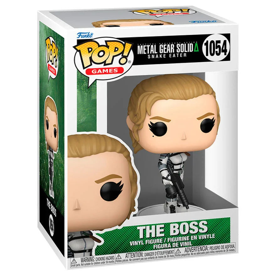 Funko Pop! Metal Gear Solid The Boss - Figura da Collezione Vinyl Nerdscape