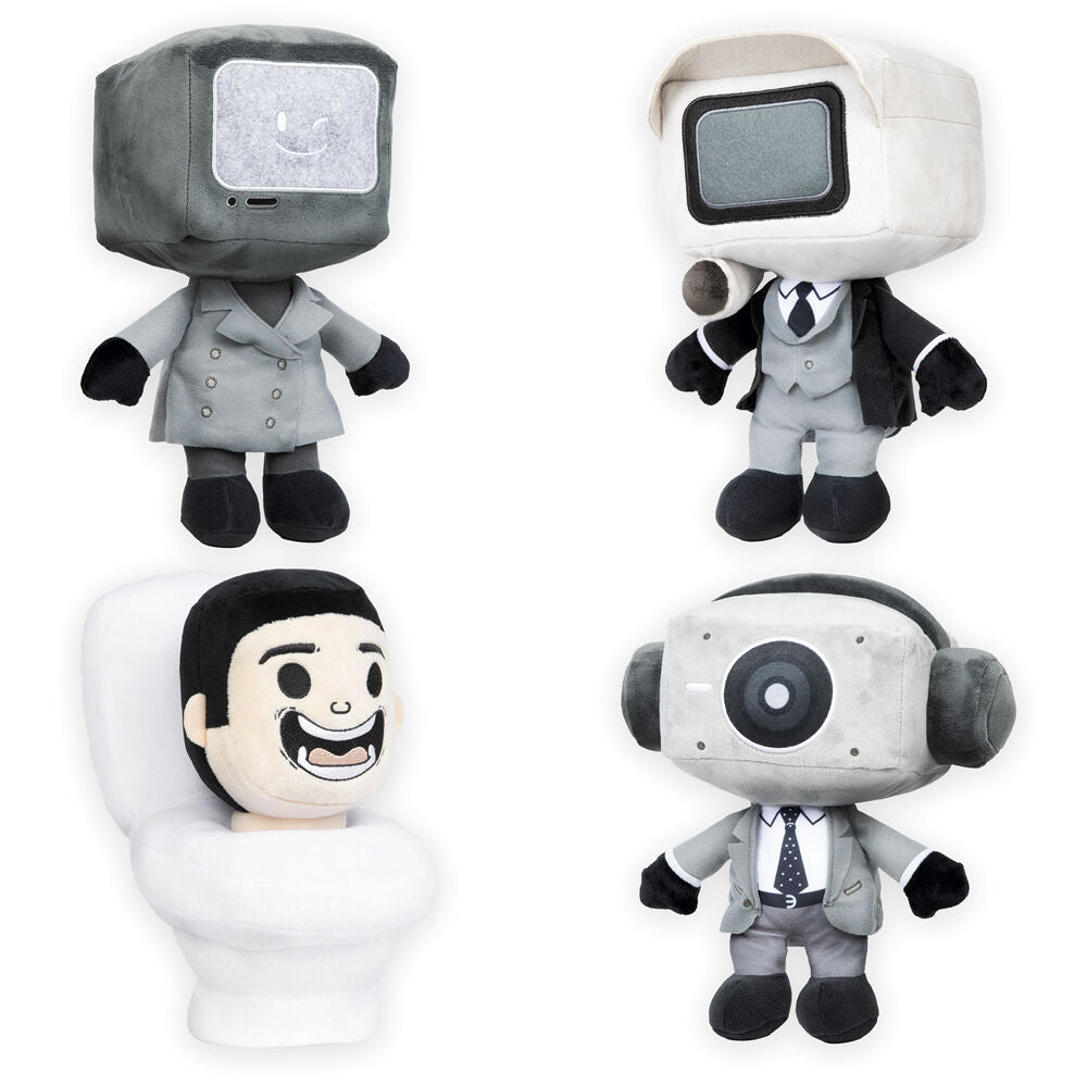 Skibidi Toilet assorted surprise bag plush toy 30cm Nerdscape