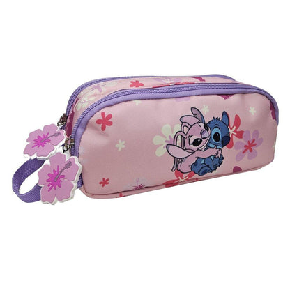 Disney Stitch & Angel double pencil case Nerdscape