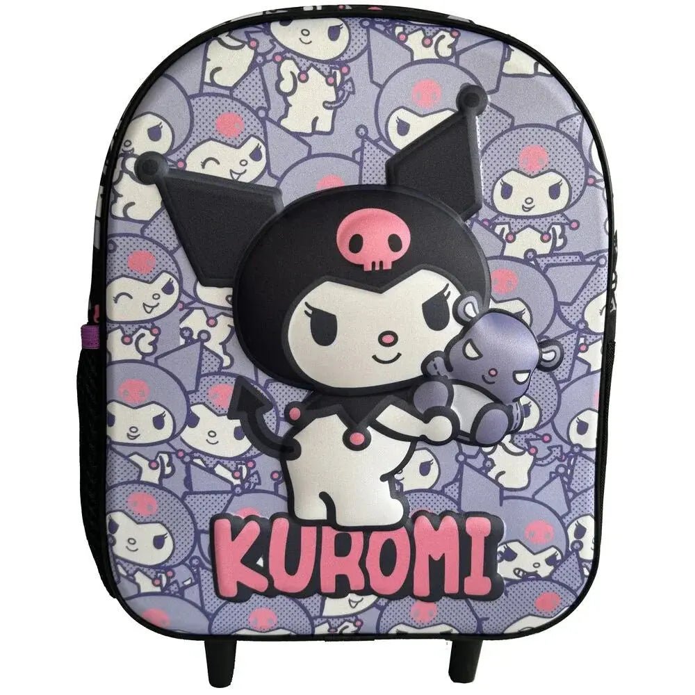 Hello Kitty Kuromi 3D trolley 32cm Nerdscape