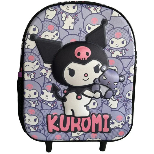 Hello Kitty Kuromi 3D trolley 32cm Nerdscape