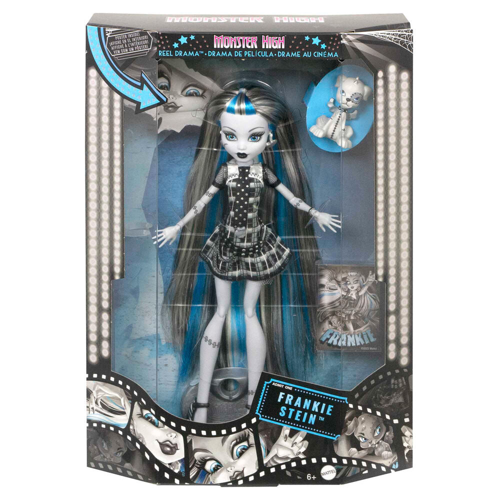 Monster High Reel Drama Frankie Stein doll Nerdscape