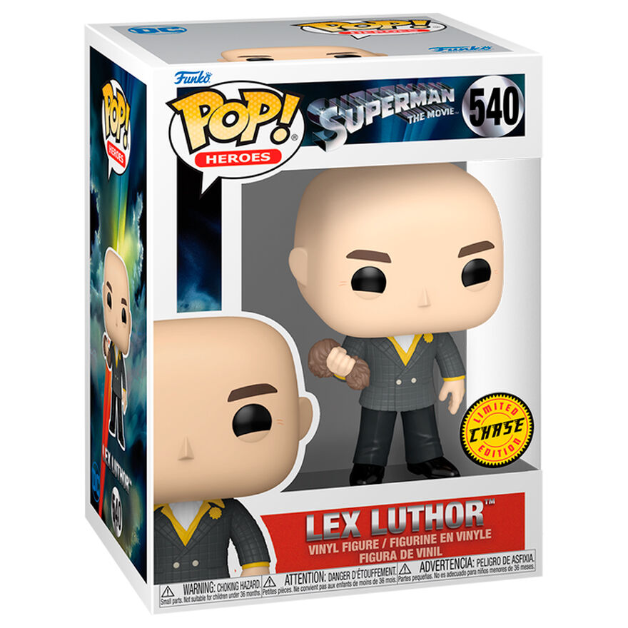 POP figure DC Comics Superman the Movie Lex Luthor 1979 5 + 1 Chase Nerdscape