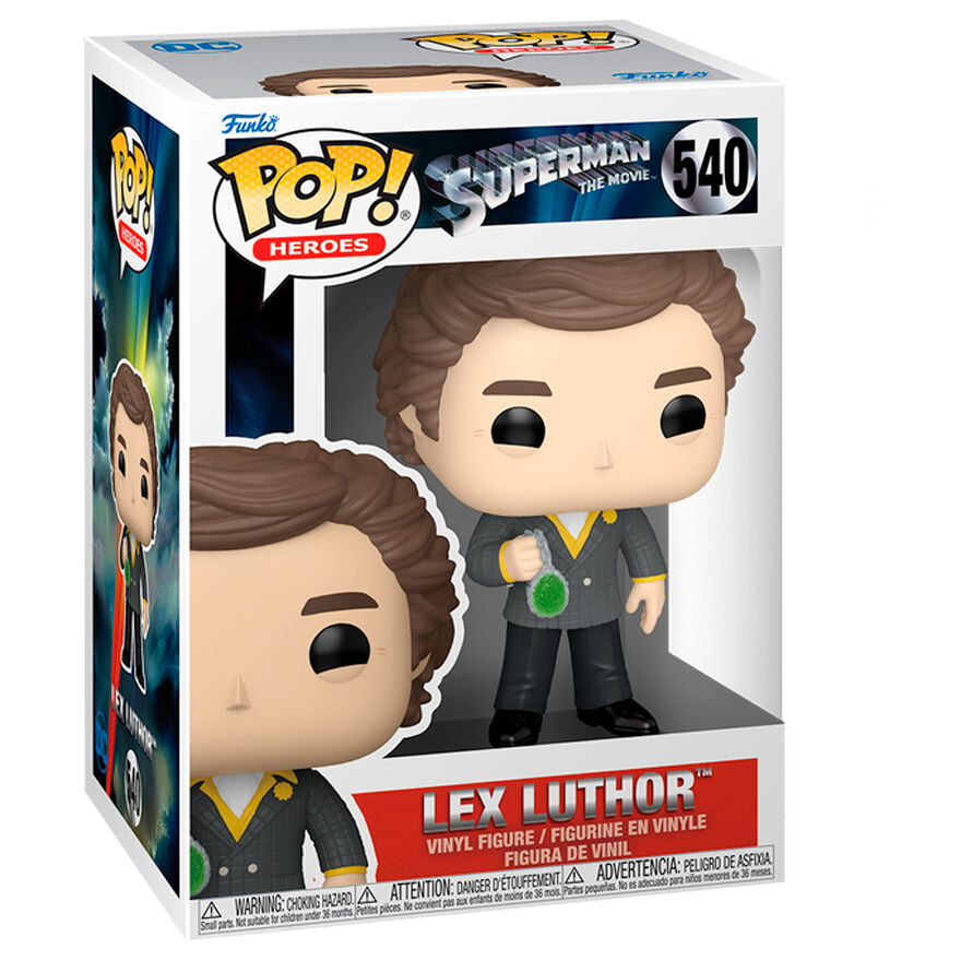 POP figure DC Comics Superman the Movie Lex Luthor 1979 Nerdscape