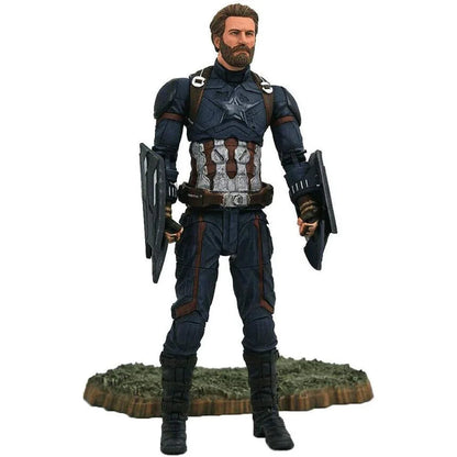 Marvel Avengers Captain America Articulated Figure 18cm - Figura da Collezione - Nerdscape Nerdscape