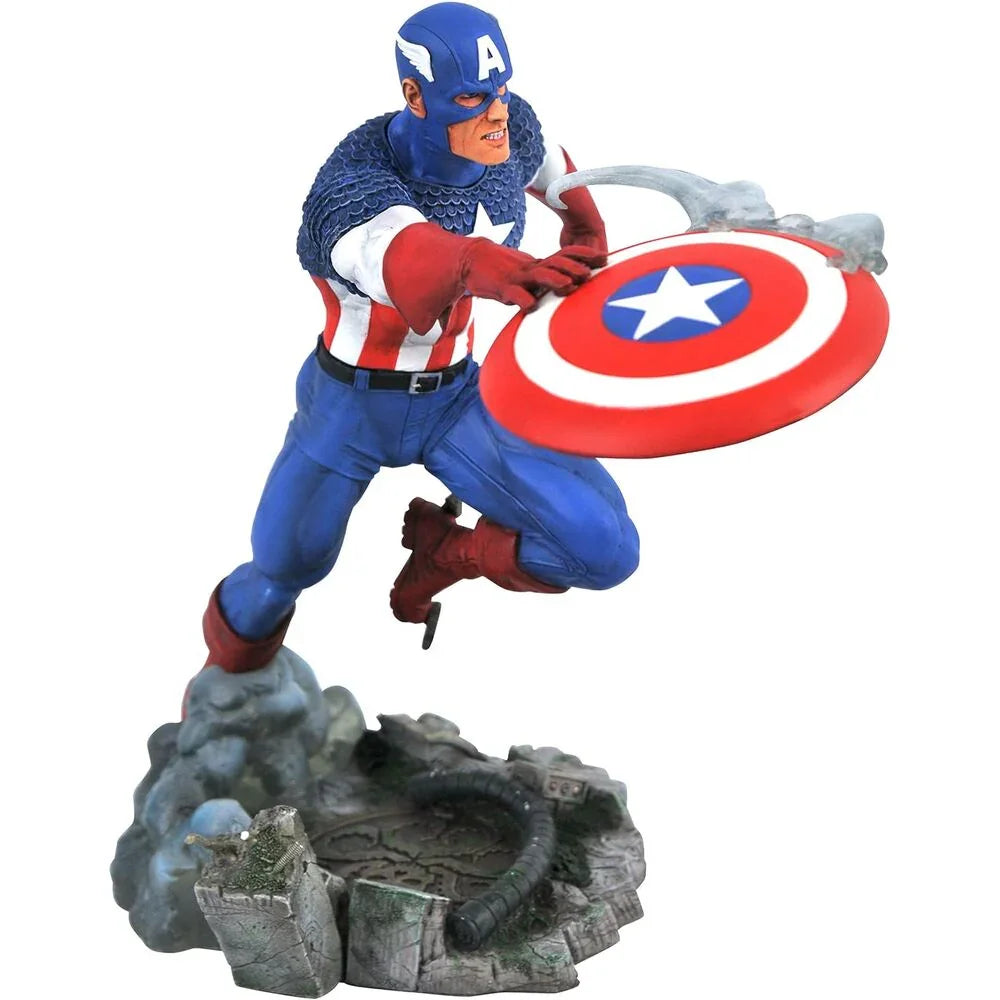 Marvel Comic Gallery Captain America statue 25cm Nerdscape