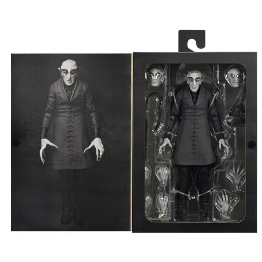 Nosferatu Count Orlok Black & White Ultimate Figura da Collezione 18cm - Nerdscape Nerdscape