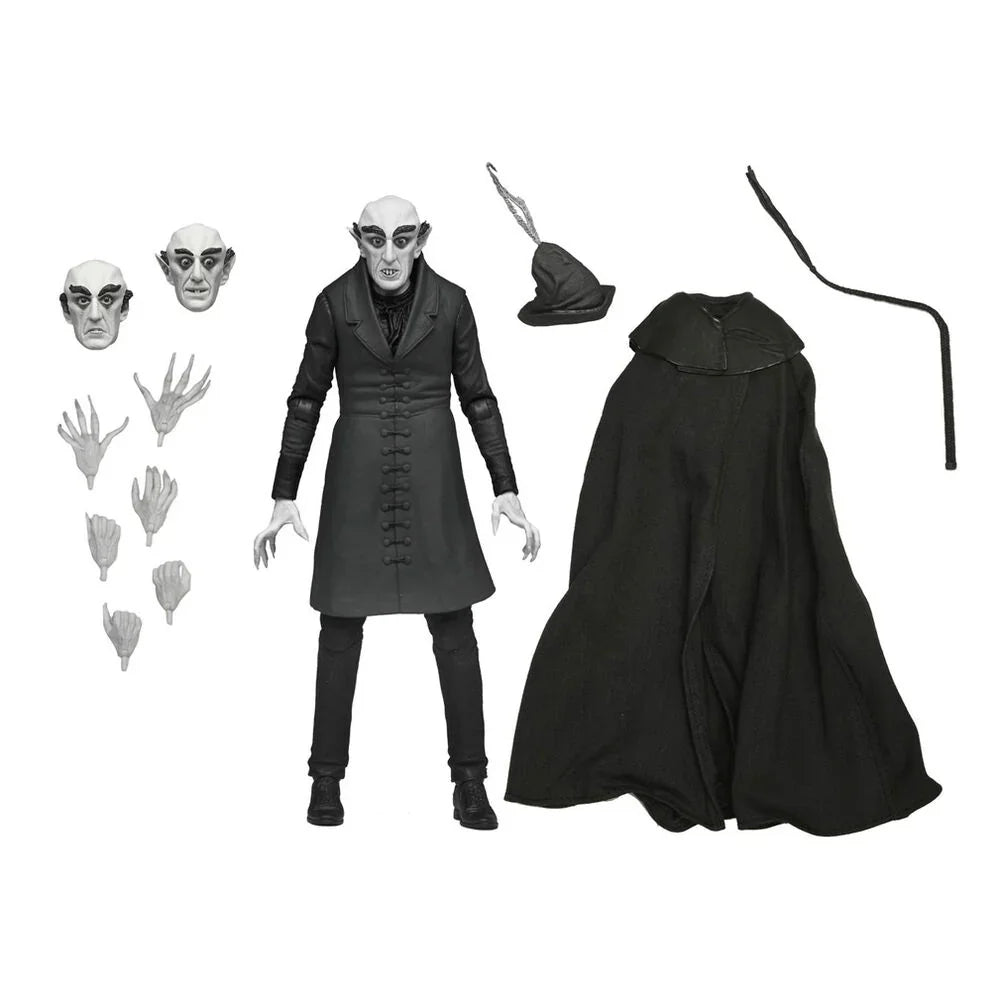 Nosferatu Count Orlok Black & White Ultimate Figura da Collezione 18cm - Nerdscape Nerdscape