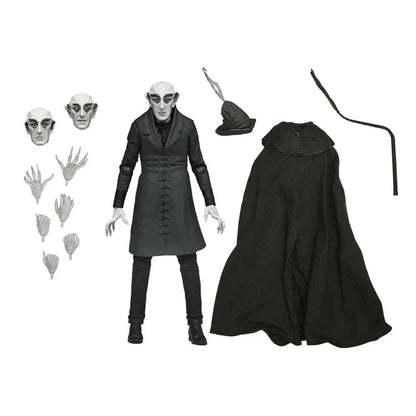 Nosferatu Count Orlok Black & White Ultimate Figura da Collezione 18cm - Nerdscape Nerdscape
