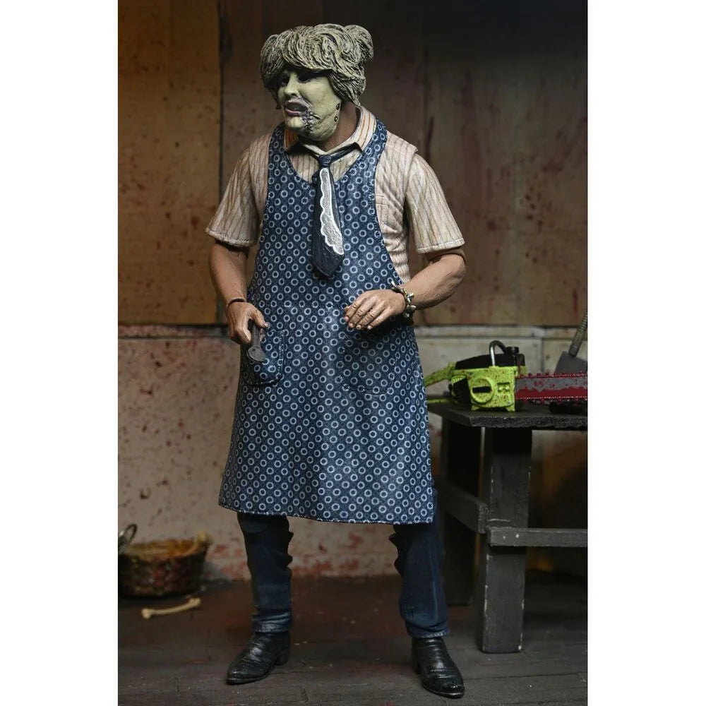 The Texas Chainsaw Massacre Leatherface 50th Anniversary Figura da Collezione 18cm - Nerdscape Nerdscape