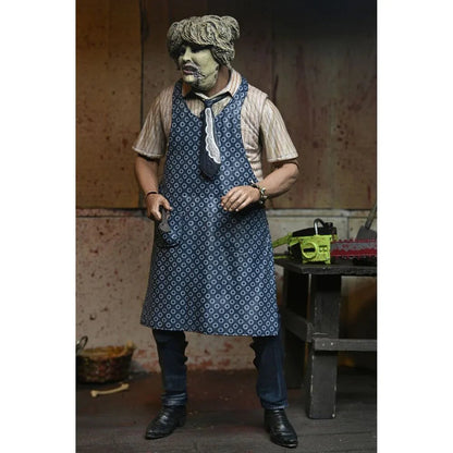 The Texas Chainsaw Massacre Leatherface 50th Anniversary Figura da Collezione 18cm - Nerdscape Nerdscape