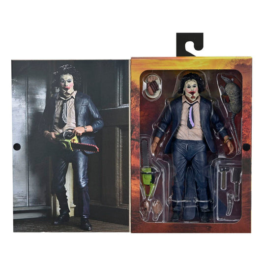 Figurine Leatherface de Pretty Woman (18 cm) pour le 50e anniversaire de Massacre à la tronçonneuse