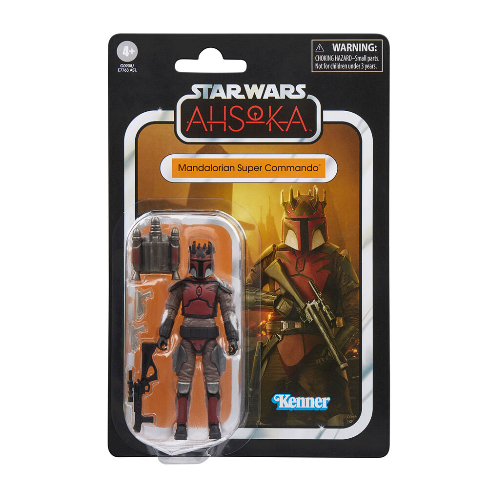 Star Wars Ashoka Mandalorian Super Commando Figura da Collezione 9,5cm - Nerdscape Nerdscape