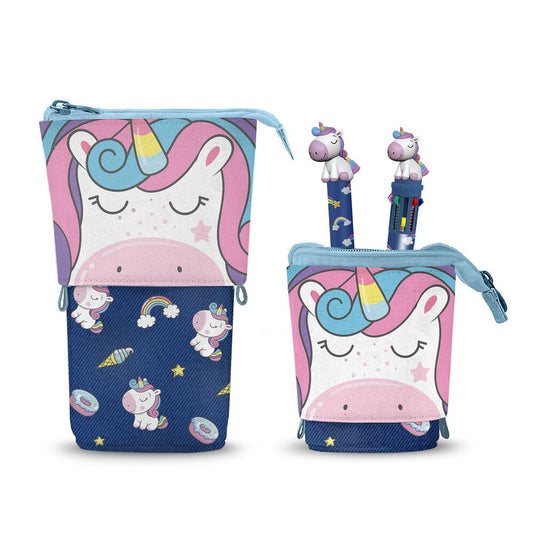 Oh My Pop! Unicorn - Astuccio con Penna 10 Colori ed Erogaibile
