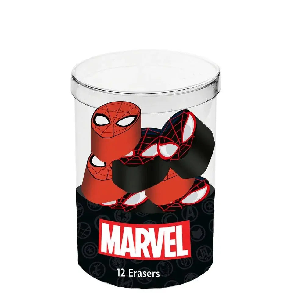 Marvel Spiderman Cube 12 rubbers Nerdscape
