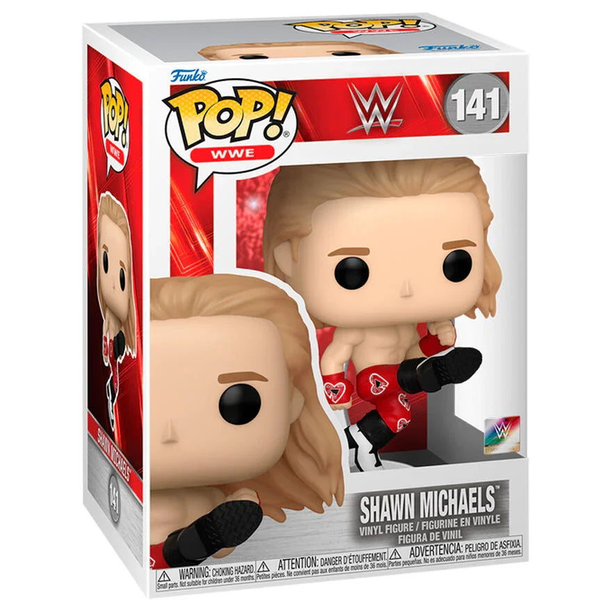 Funko Pop! WWE Shawn Michaels - Figura da Collezione Vinyl Nerdscape
