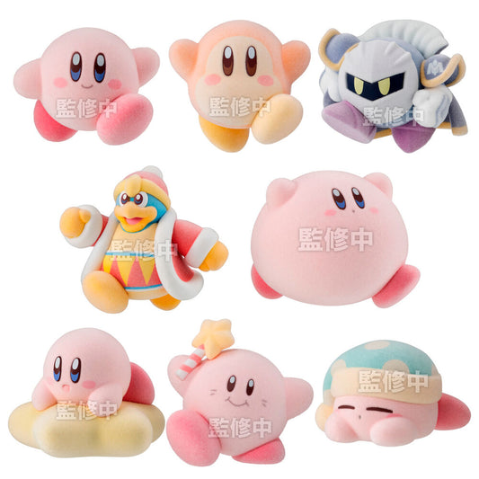 Figurines assorties floquées Kirby