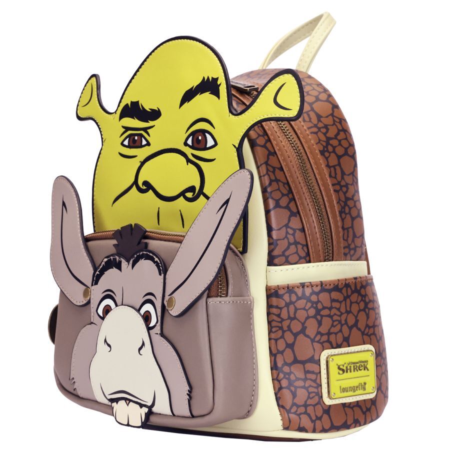 Loungefly Shrek - Shrek & Donkey backpack 31cm Nerdscape