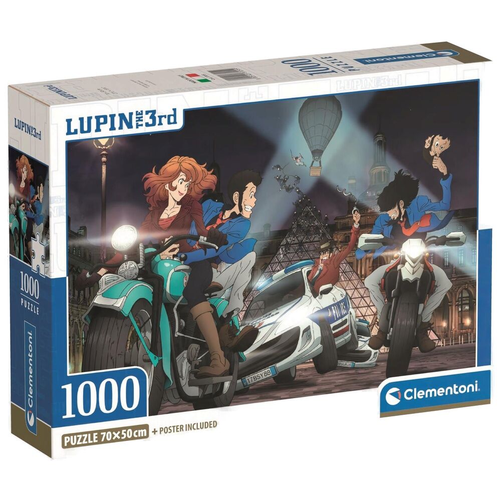 Lupin III puzzle 1000pcs Nerdscape
