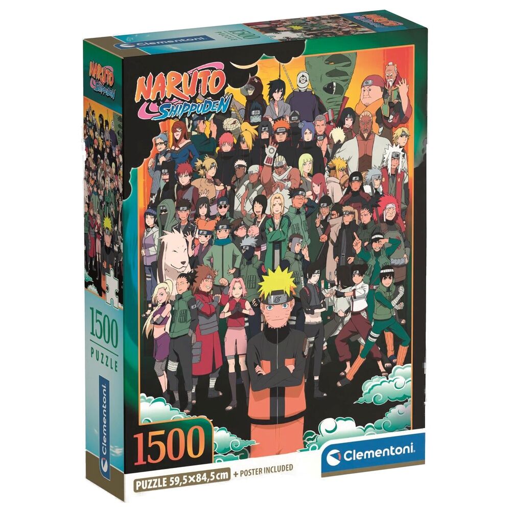 Naruto Shippuden puzzle 1500pcs Nerdscape