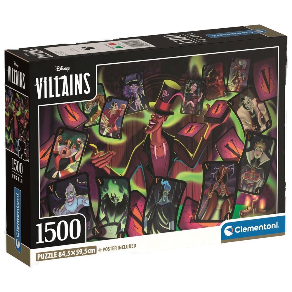 Disney Villains puzzle 1500pcs Nerdscape