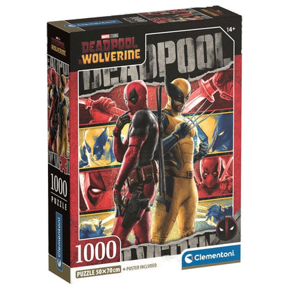 Marvel Deadpool puzzle 1000pcs Nerdscape