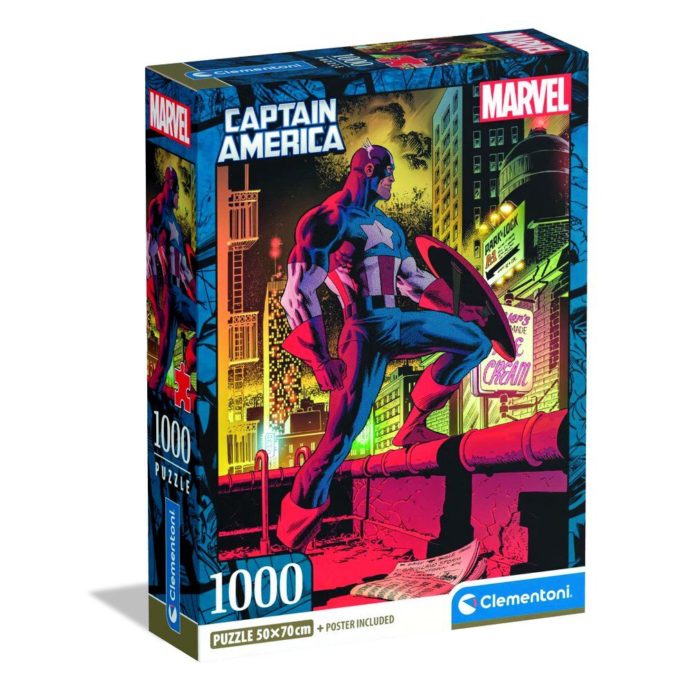 Marvel Captain America puzzle 1000pcs Nerdscape