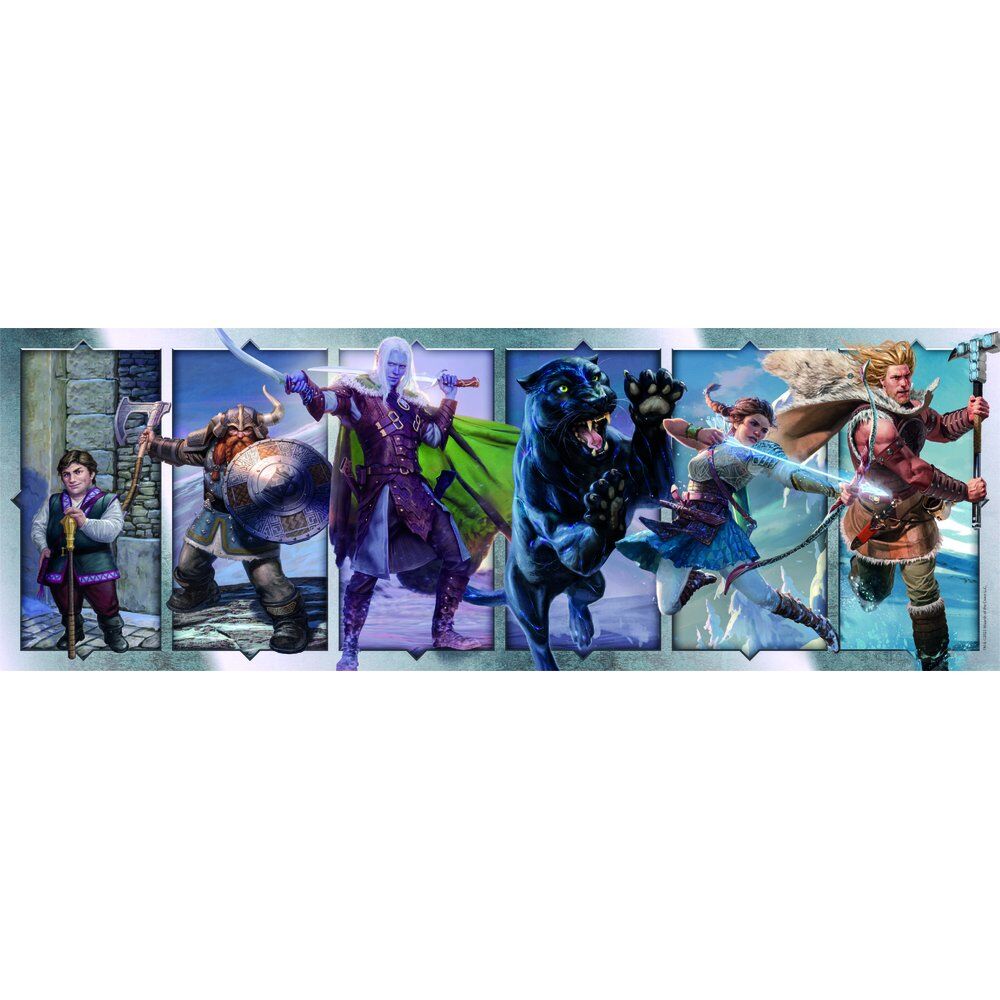 Dungeons & Dragons Paronama puzzle 1000pcs Nerdscape