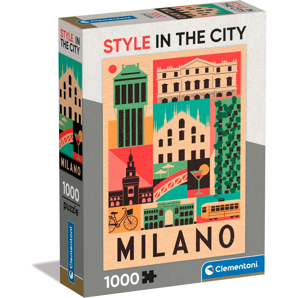 Style in the City Milan puzzle 1000pcs Nerdscape