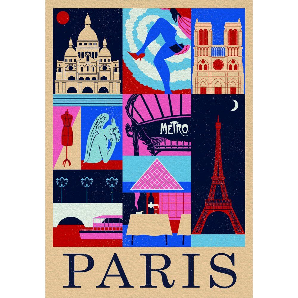 Style in the City Paris puzzle 1000pcs Nerdscape