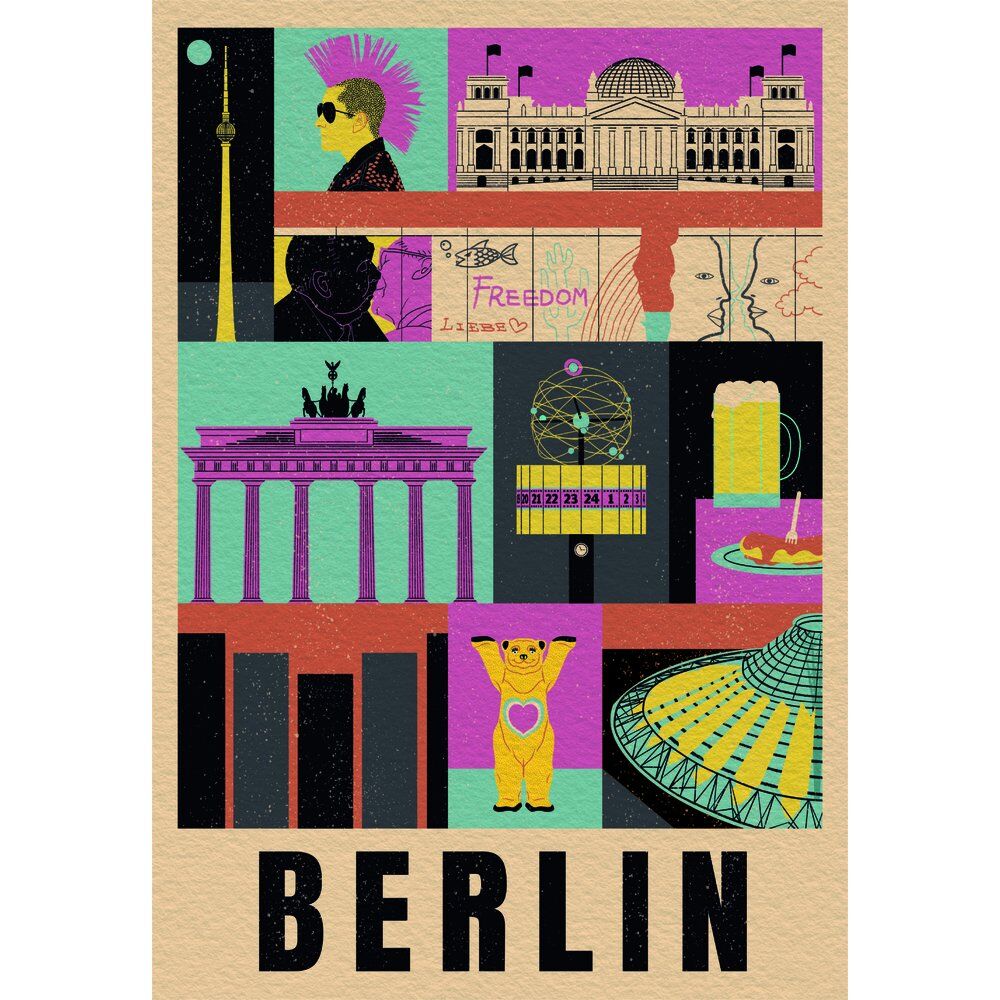 Style in the City Berlin puzzle 1000pcs Nerdscape