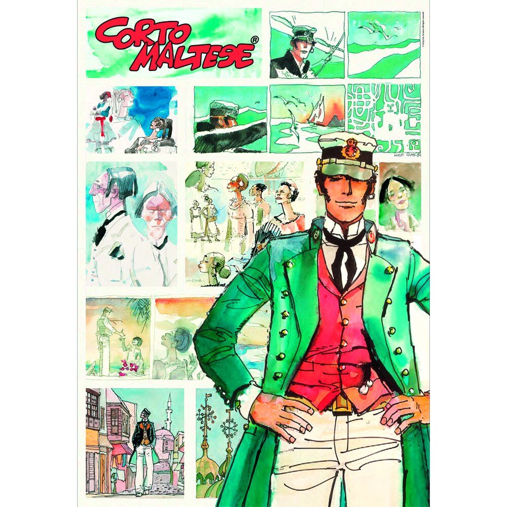 Corto Maltese puzzle 1000pcs Nerdscape