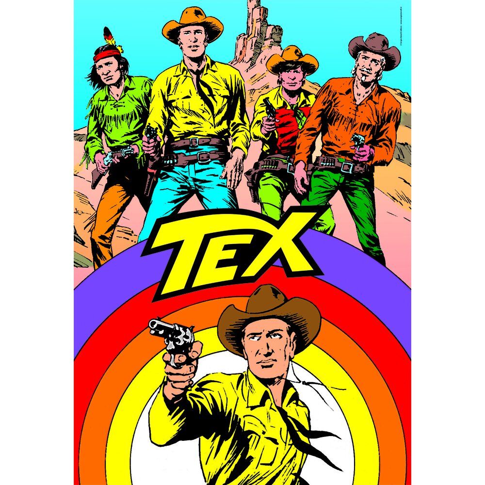 Tex puzzle 1000pcs Nerdscape