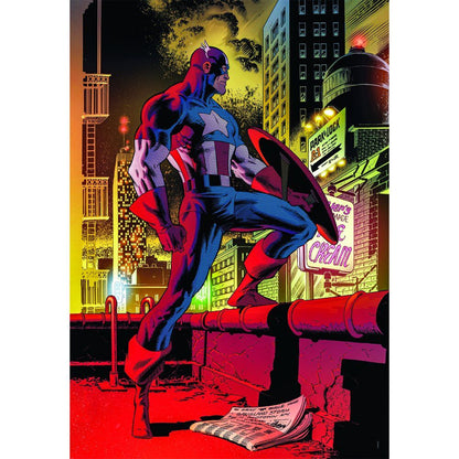 Marvel Captain America puzzle 1000pcs Nerdscape
