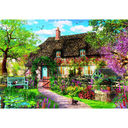 High Quality The Old Cottage puzzle 1000pcs Nerdscape