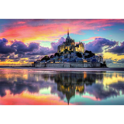 High Quality Le Magnifique Mont Saint-Michel puzzle 1000pcs Nerdscape