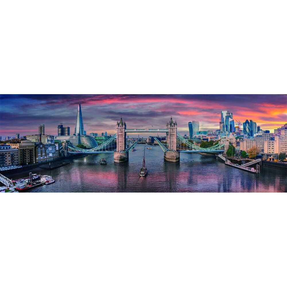 High Quality Across the River Thames Panorama puzzle 1000pcs Nerdscape