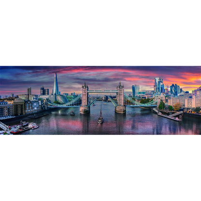 High Quality Across the River Thames Panorama puzzle 1000pcs Nerdscape