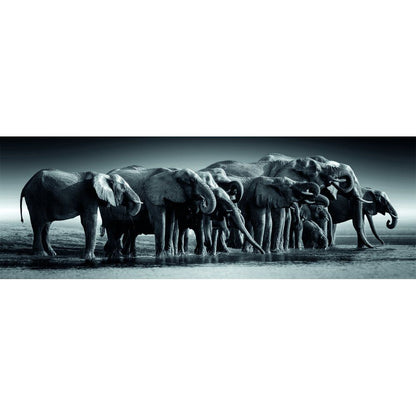 High Quality Herd of Giants Panorama puzzle 1000pcs Nerdscape