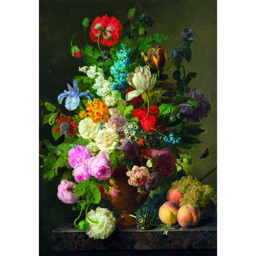 Museum Van Dael Bowl of Flowers puzzle 1000pcs Nerdscape