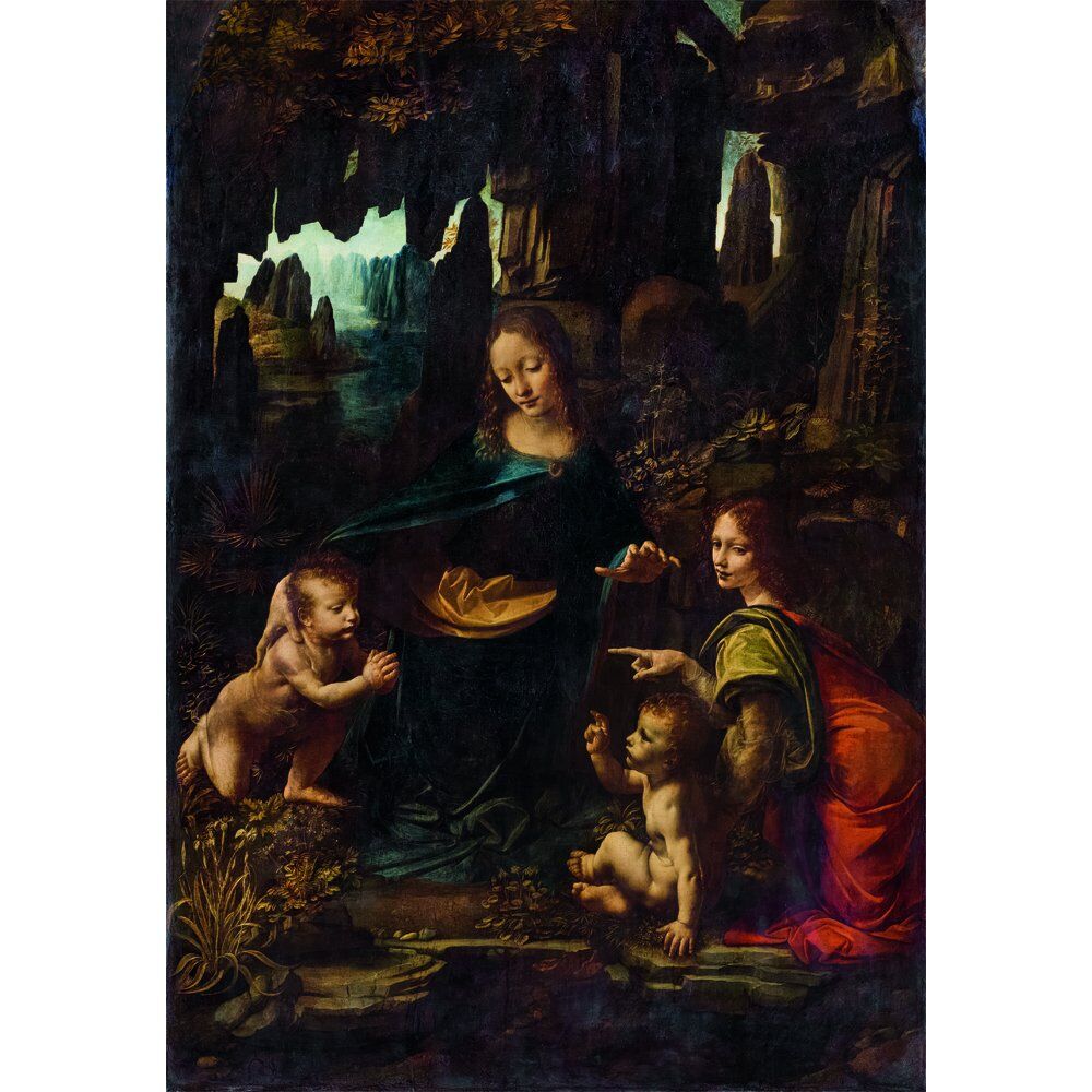 Museum Leonardo The Virgin of the Rocks puzzle 1000pcs Nerdscape