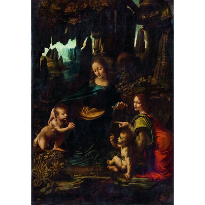 Museum Leonardo The Virgin of the Rocks puzzle 1000pcs Nerdscape