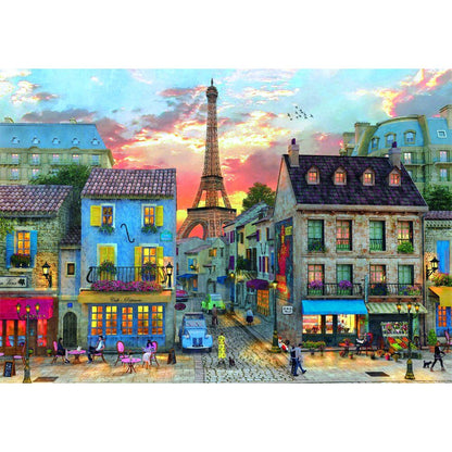 High Quality Streets of Paris puzzle 1000pcs Nerdscape